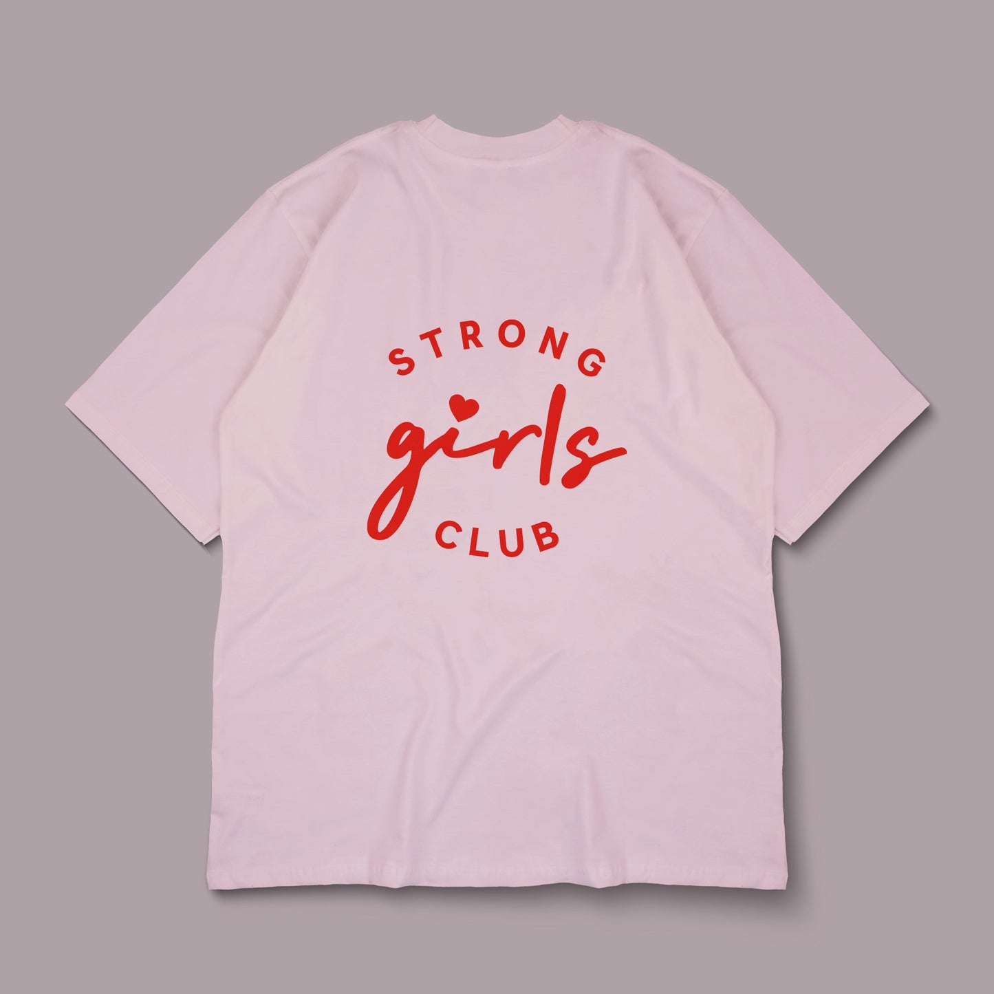 Strong Girl Oversized Tee