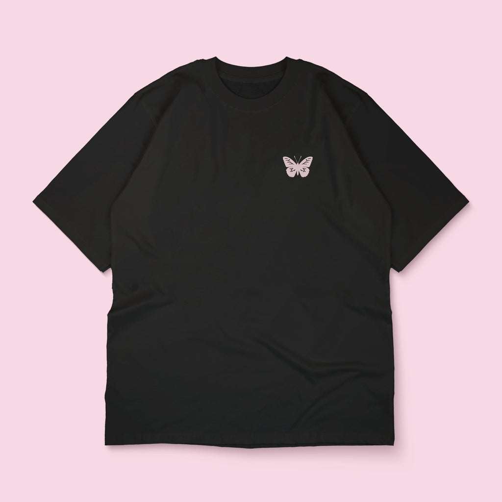 Anti-social Butterfly Oversized Tee