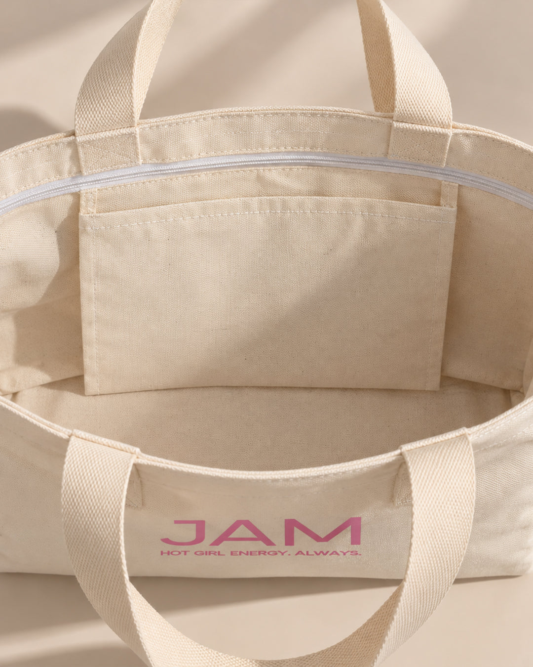 The Hot Girl Tote - Cream