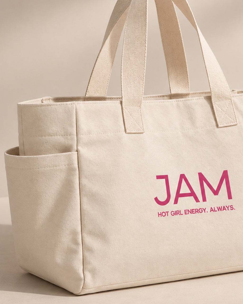 The Hot Girl Tote - Cream