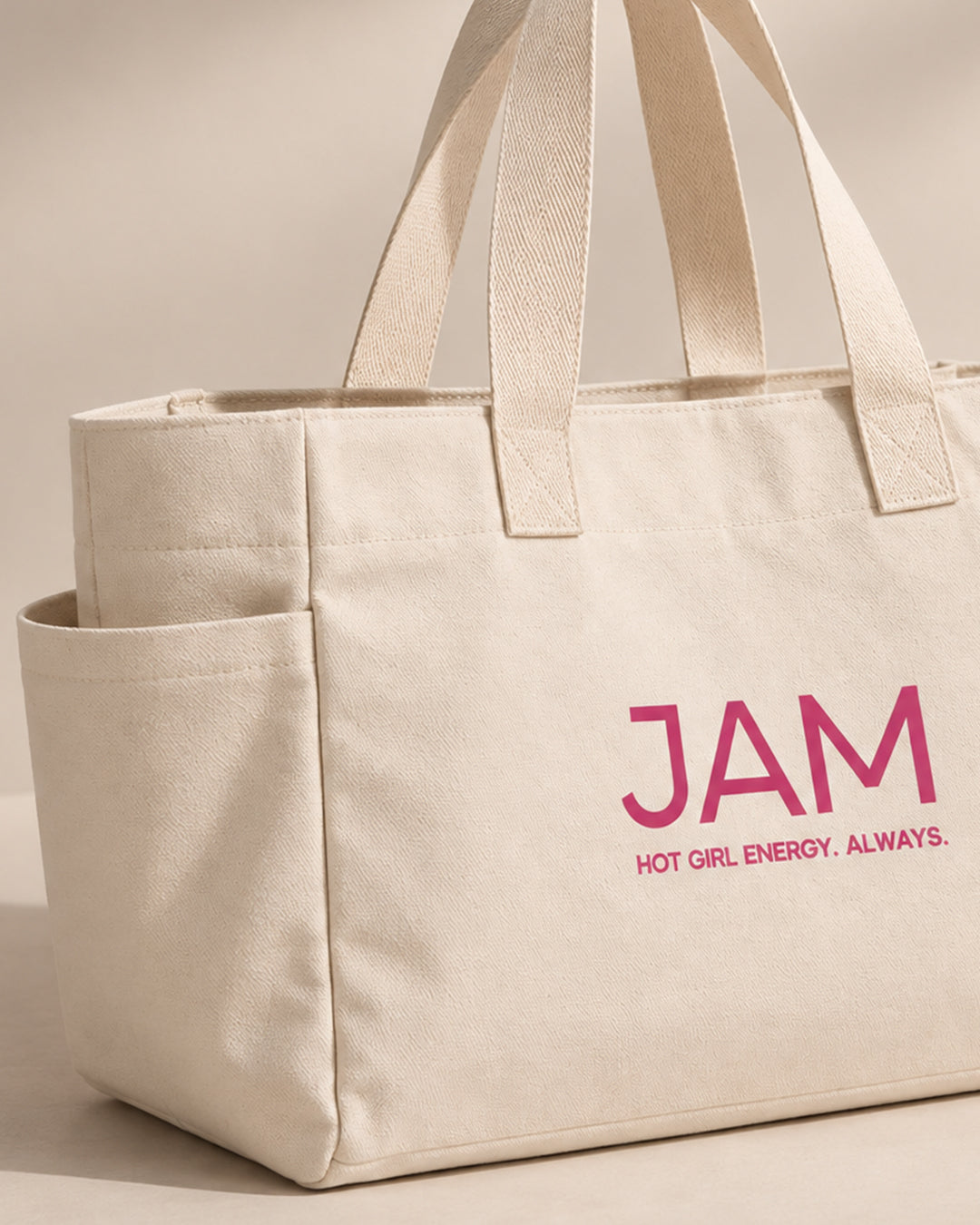 The Hot Girl Tote - Cream