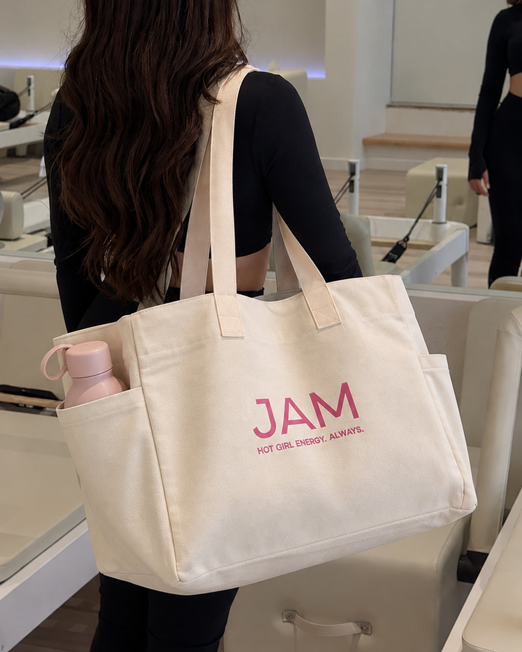 The Hot Girl Tote - Cream