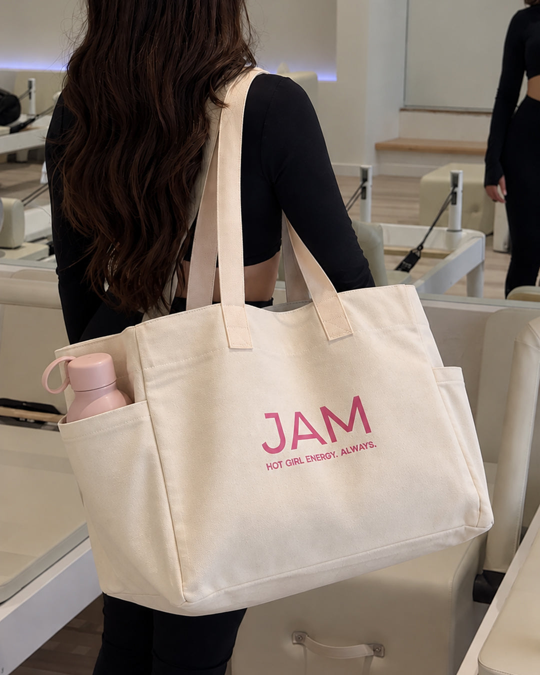 The Hot Girl Tote - Cream