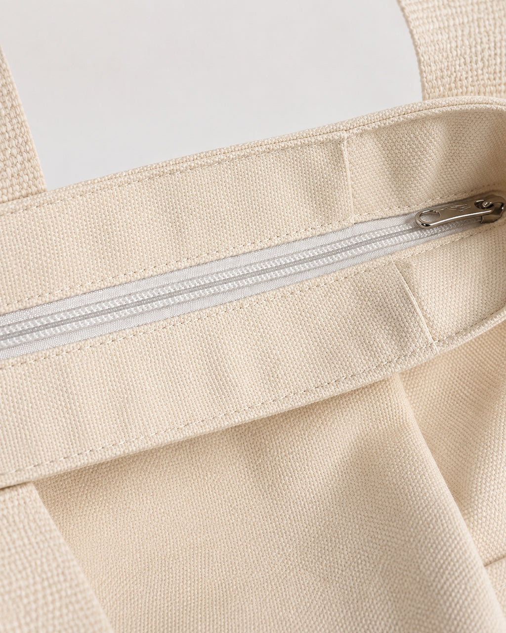 The Hot Girl Tote - Cream
