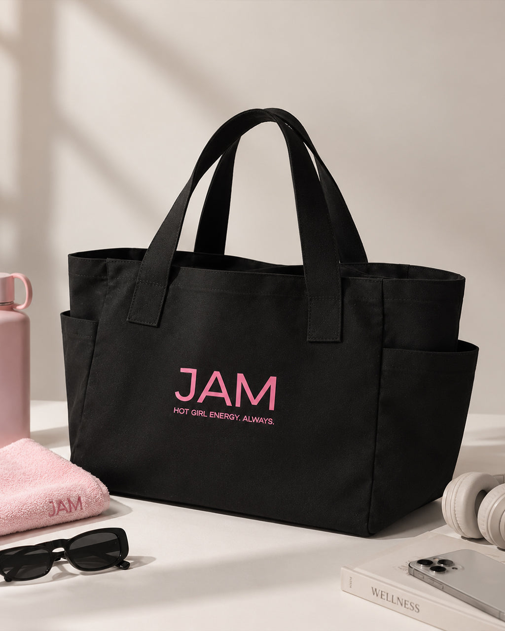 The Hot Girl Tote - Black