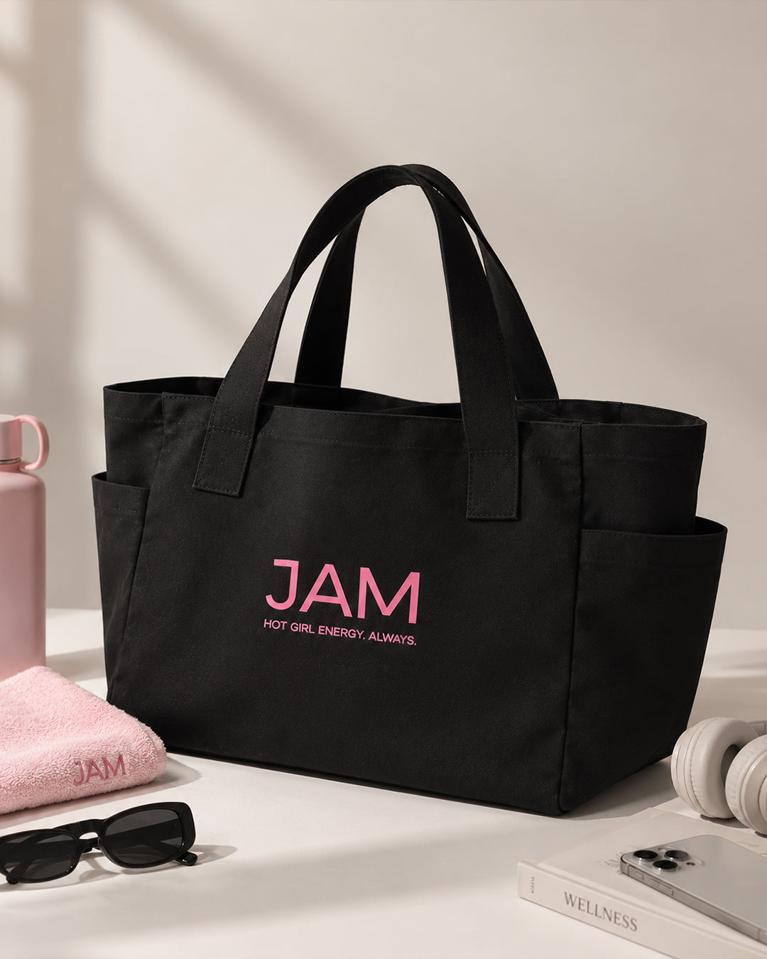 The Hot Girl Tote - Black