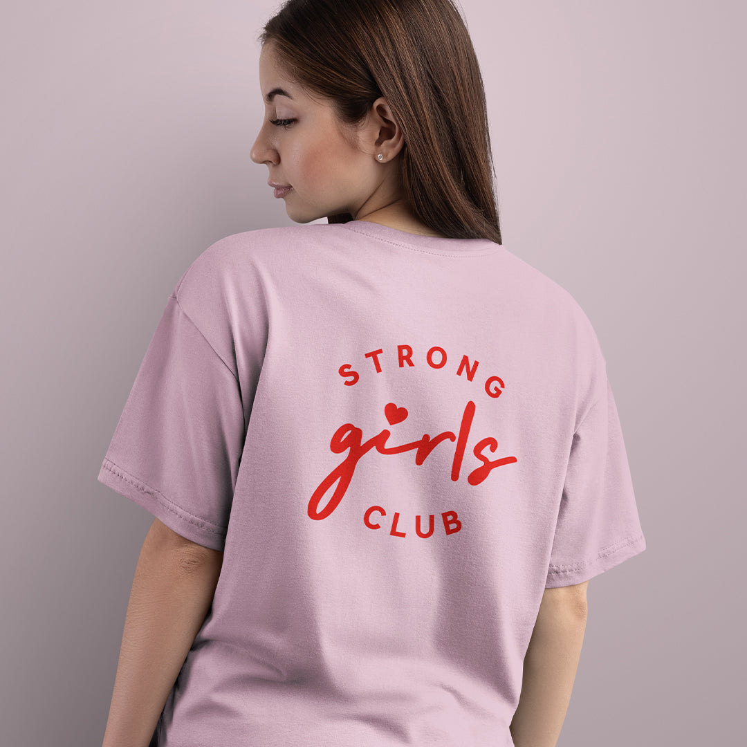 Strong Girl Oversized Tee
