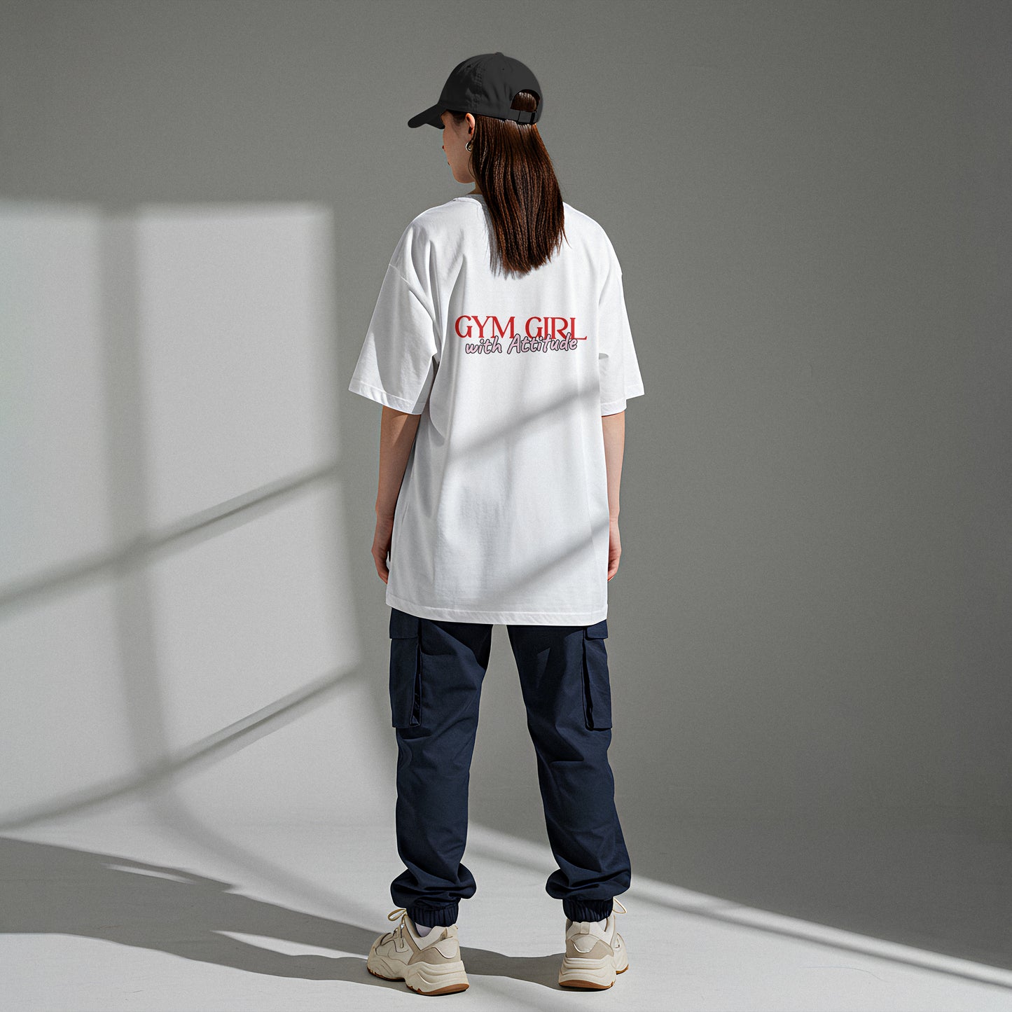 Gym Girl Oversized Tee