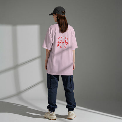 Strong Girl Oversized Tee