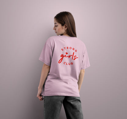 Strong Girl Oversized Tee