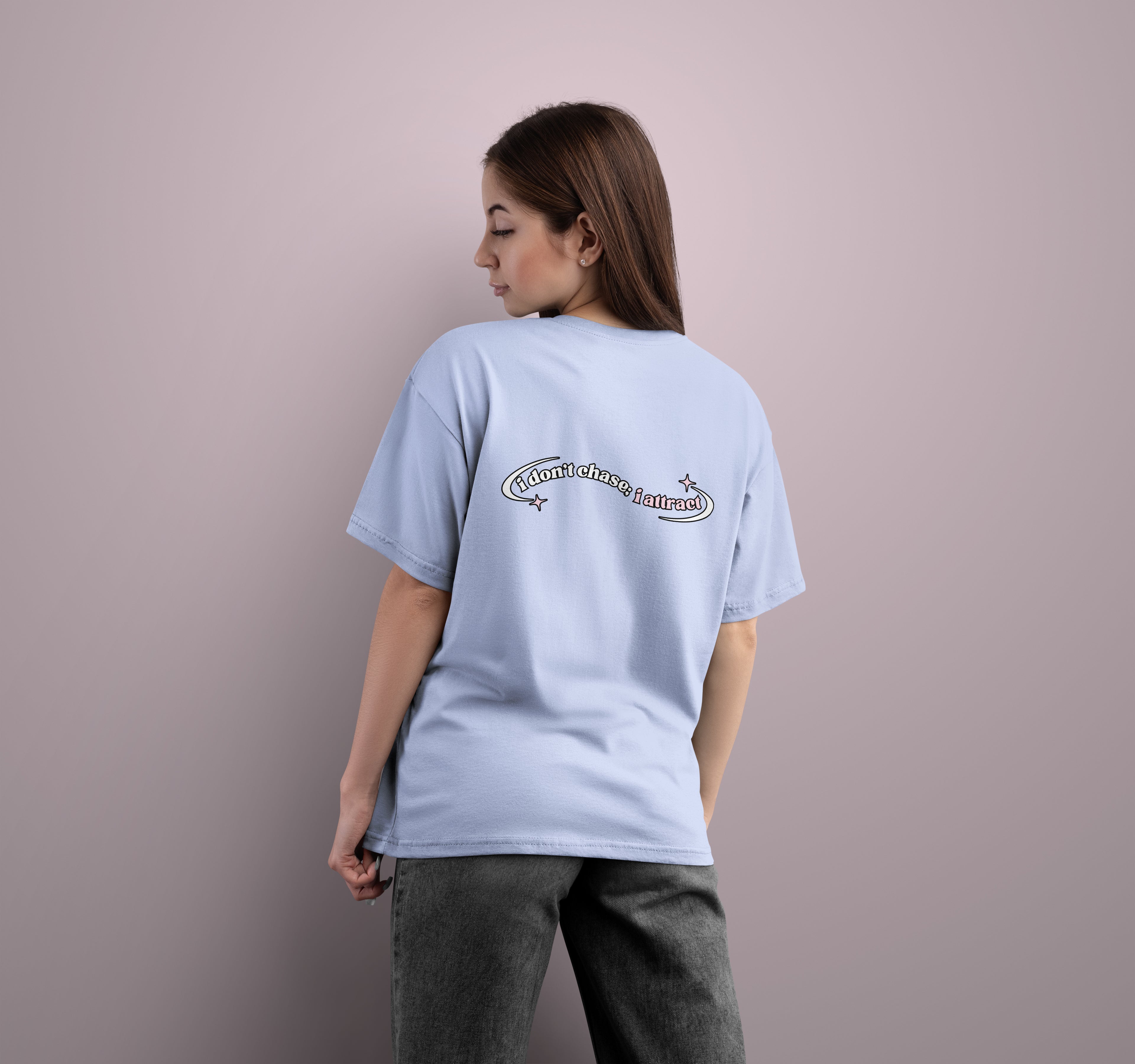 I Don't Chase Oversized Tee