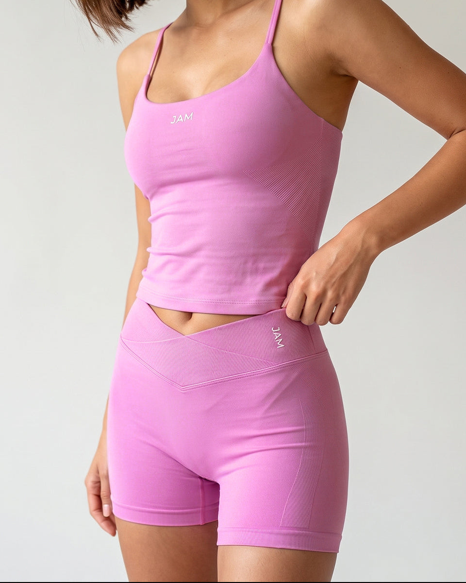 Sculpted V-Waist Shorts