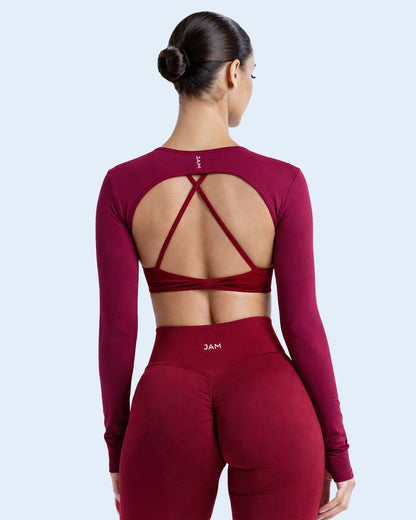SCULPTED full look DARK BERRY