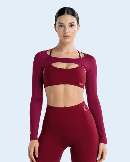 SCULPTED full look DARK BERRY
