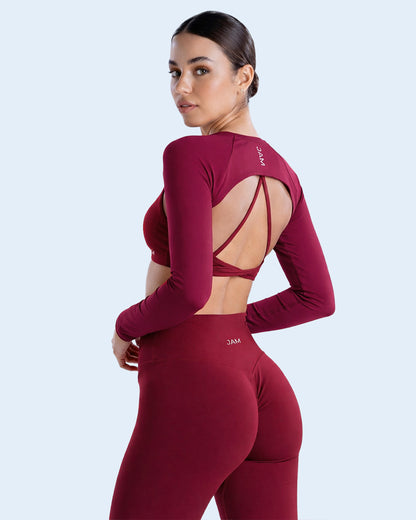 SCULPTED full look DARK BERRY