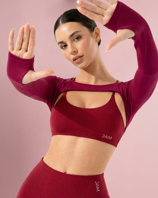 SCULPTED full look DARK BERRY