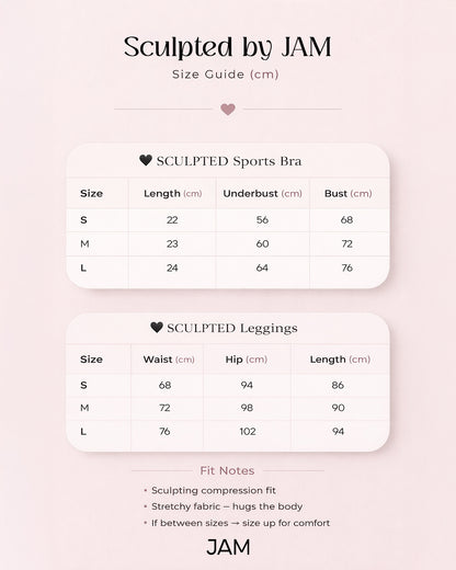 SCULPTED Full Look Black