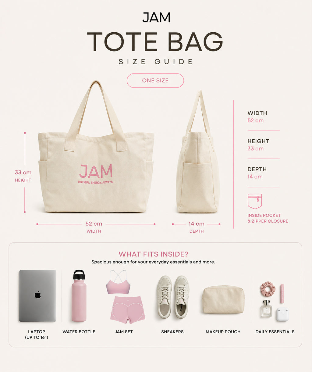 The Hot Girl Tote - Cream