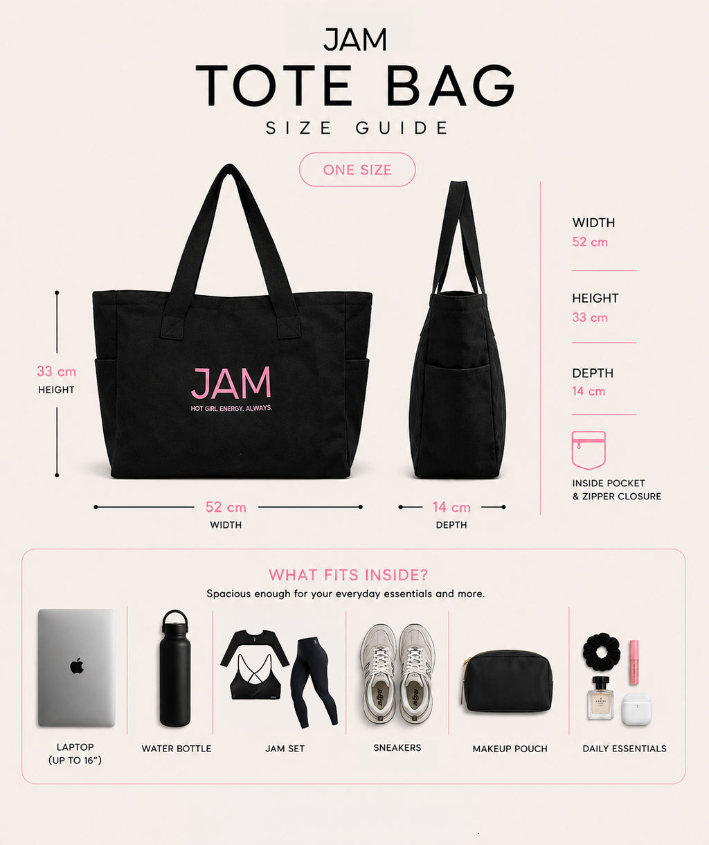 The Hot Girl Tote - Black